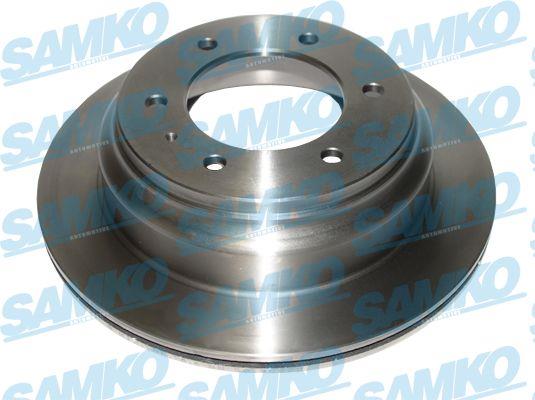 Samko O1381V Rear ventilated brake disc O1381V