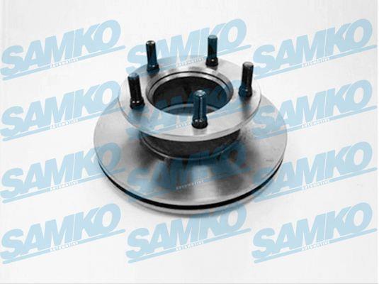 Samko M2078V Ventilated disc brake, 1 pcs. M2078V