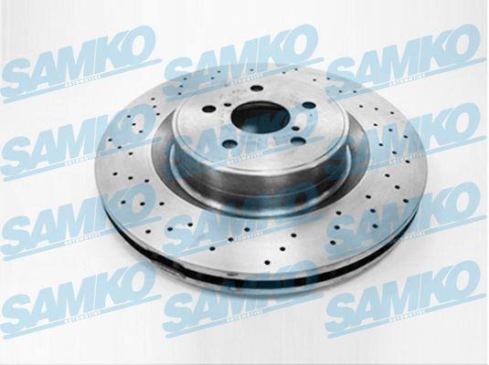 Samko L3005V Ventilated brake disc with perforation L3005V