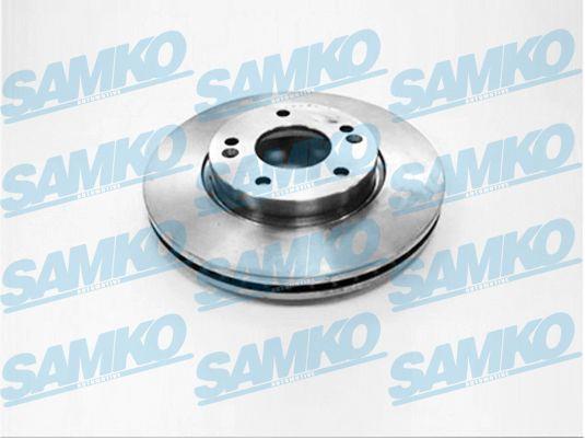 Samko K2027V Ventilated disc brake, 1 pcs. K2027V