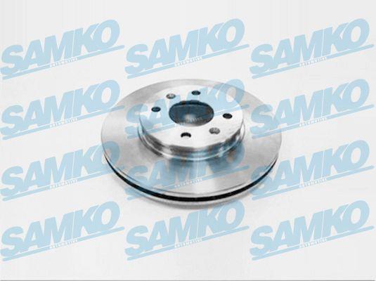 Samko K2026V Ventilated disc brake, 1 pcs. K2026V