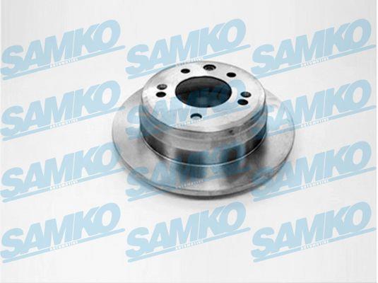 Samko K2017P Rear brake disc, non-ventilated K2017P