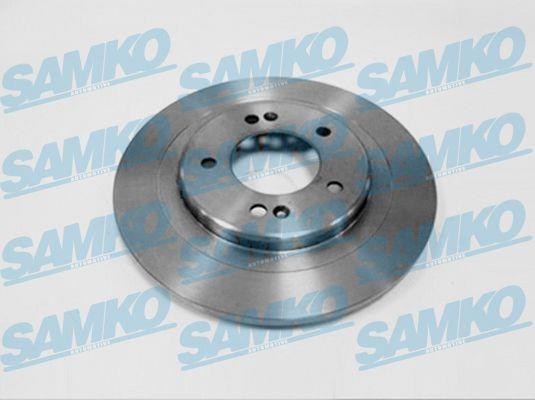 Samko H2025P Unventilated brake disc H2025P