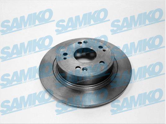 Samko H1033P Rear brake disc, non-ventilated H1033P