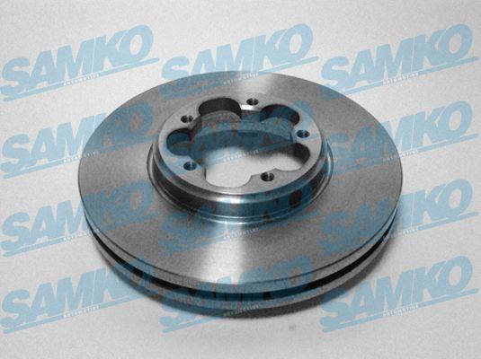 Samko F1037V Ventilated disc brake, 1 pcs. F1037V