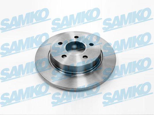 Samko F1026P Unventilated brake disc F1026P