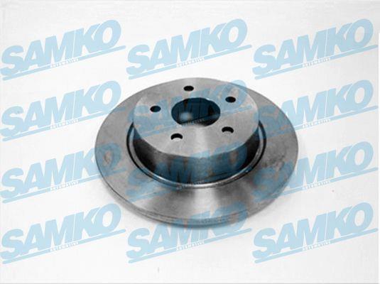 Samko F1024P Unventilated brake disc F1024P