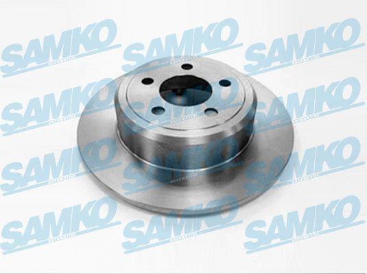 Samko C3018P Unventilated brake disc C3018P