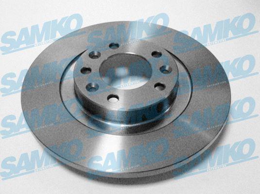 Samko C1023P Unventilated brake disc C1023P