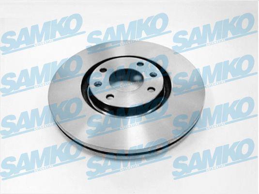 Samko C1007V Ventilated disc brake, 1 pcs. C1007V