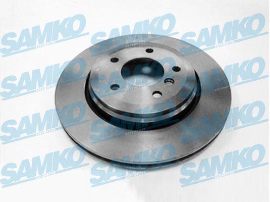 Samko B2007V Rear ventilated brake disc B2007V