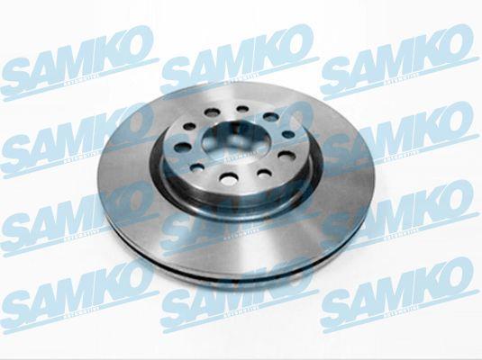 Samko A2005V Rear ventilated brake disc A2005V