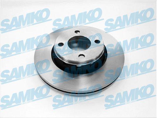 Samko A1381V Ventilated disc brake, 1 pcs. A1381V