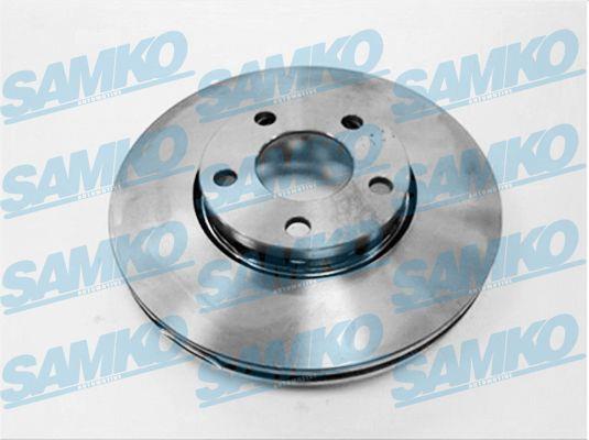 Samko A1371V Front brake disc ventilated A1371V