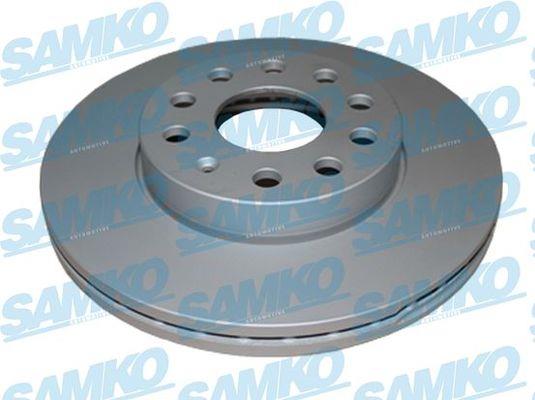 Samko A1054V Ventilated disc brake, 1 pcs. A1054V