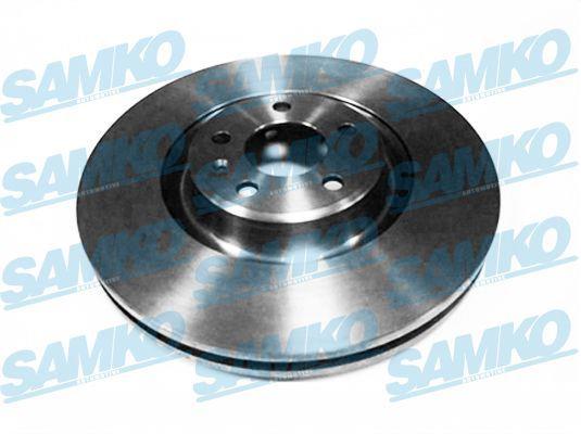 Samko A1044V Ventilated disc brake, 1 pcs. A1044V