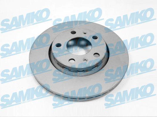 Samko A1020V Rear ventilated brake disc A1020V