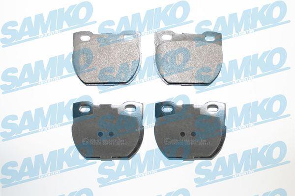 Samko 5SP611 Brake Pad Set, disc brake 5SP611