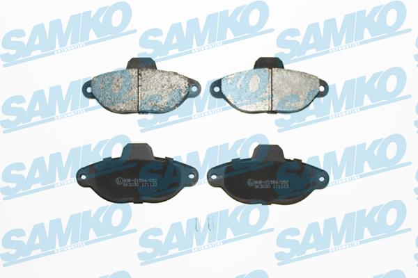 Samko 5SP483 Brake Pad Set, disc brake 5SP483