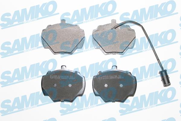 Samko 5SP431 Brake Pad Set, disc brake 5SP431