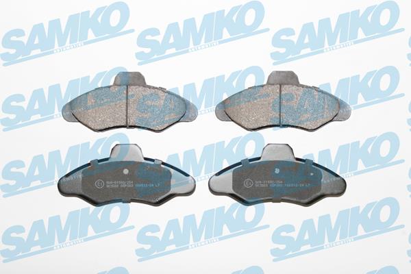 Samko 5SP383 Brake Pad Set, disc brake 5SP383
