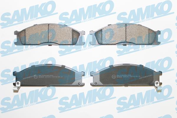 Samko 5SP378 Brake Pad Set, disc brake 5SP378