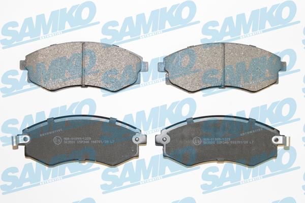 Samko 5SP348 Brake Pad Set, disc brake 5SP348