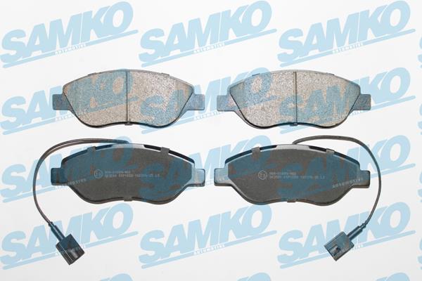 Samko 5SP1658 Brake Pad Set, disc brake 5SP1658