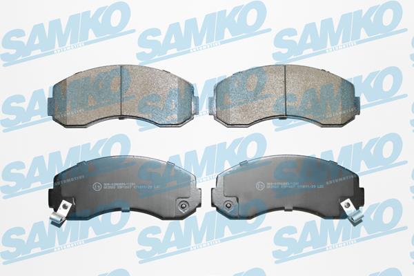 Samko 5SP1007 Brake Pad Set, disc brake 5SP1007