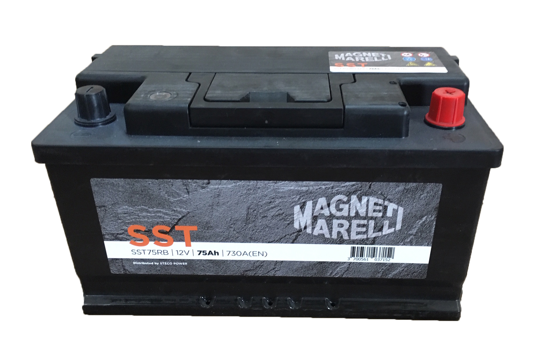 Magneti marelli 069075730008 Battery Magneti marelli 12V 75AH 730A(EN) R+ 069075730008