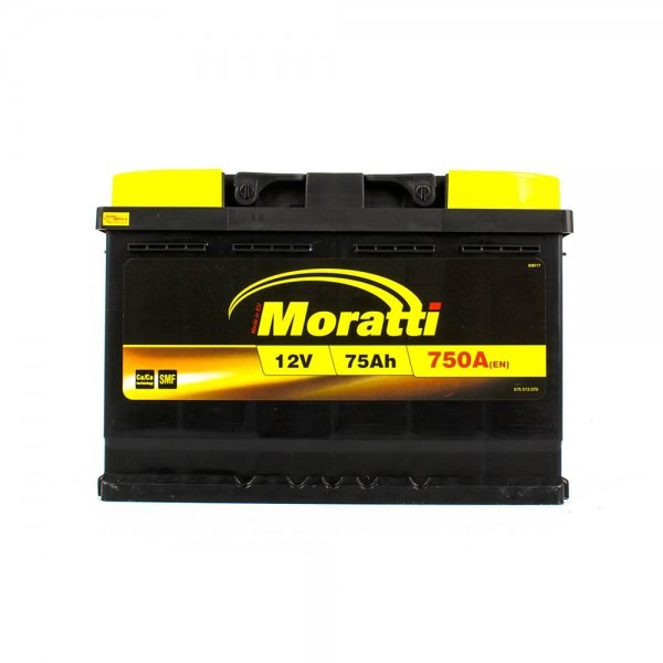Moratti 575013070 Battery Moratti 12V 75AH 750A(EN) R+ 575013070