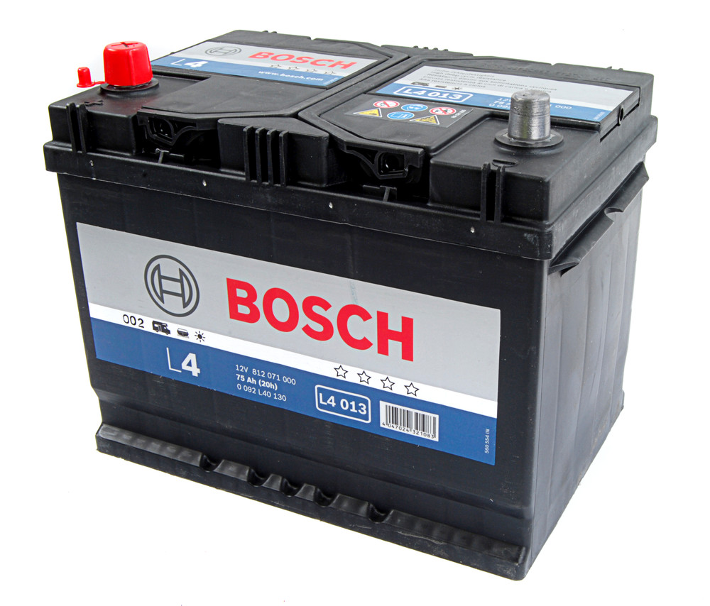 Bosch 0 092 L40 130 Battery Bosch 12V 75Ah A(EN) L+ 0092L40130