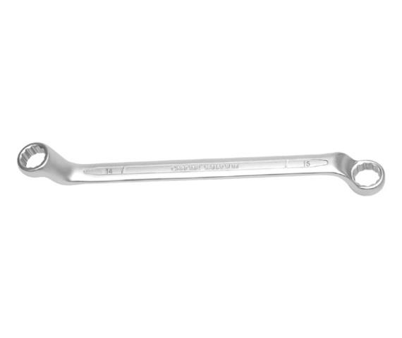 YT0215 Yato Bi-hexagonal ring spanner, satin finish 14x15 mm