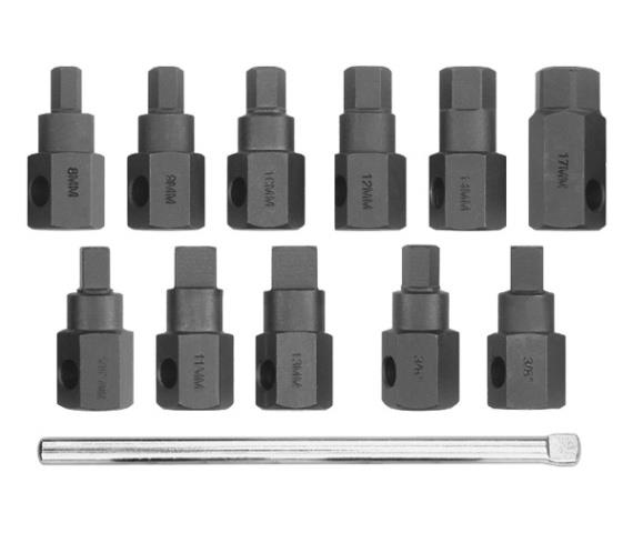 YT0600 Yato Oil drain plug set 12 pcs