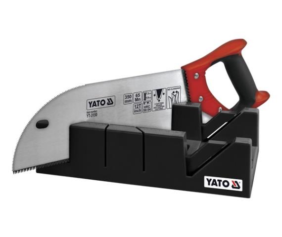 Yato YT-3150 Plastic mitre box with dovetial saw 350 mm YT3150