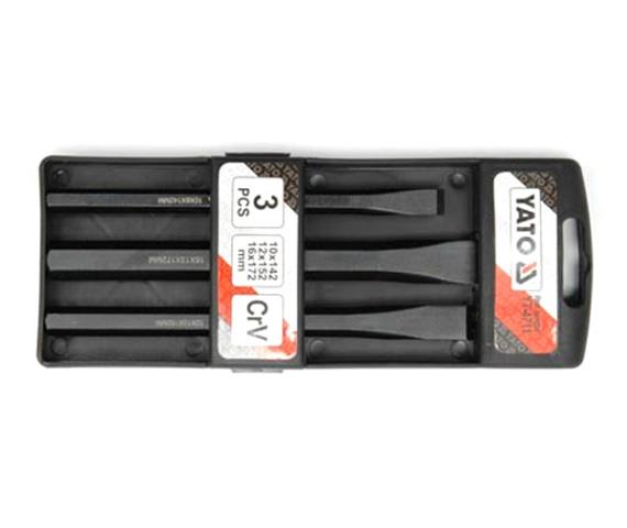 YT4711 Yato A set of chisels for metal 3 pcs.