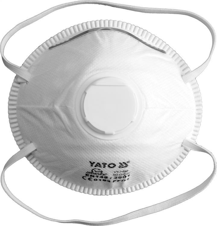 Yato YT-7486 Disposable dust masks with valve cdc3v, 3 pcs YT7486