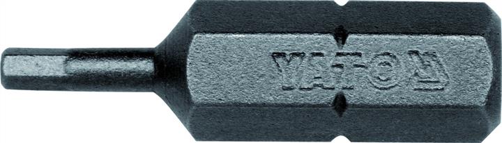 YT7829 Yato Screwdriver bits 1/4"x25 mm, hex 2 mm, 50 pcs