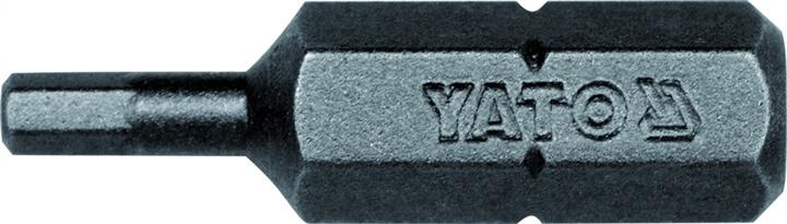 YT7830 Yato Screwdriver bits 1/4"x25 mm, hex 2.5 mm, 50 pcs