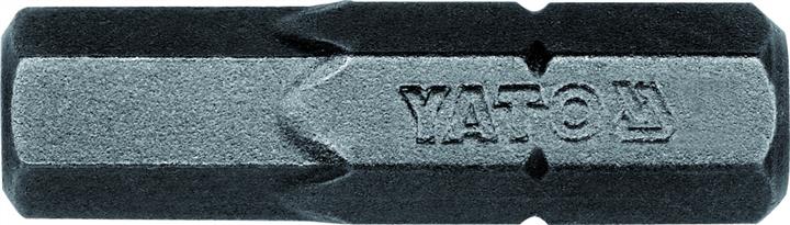 Yato YT-7834 Screwdriver bits 1/4"x25 mm, hex 6 mm, 50 pcs YT7834