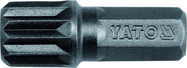 Yato YT-7933 Screwdriver bits, impact 8x30 mm, spline m12, 20 pcs YT7933