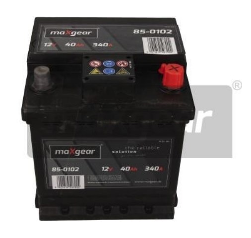 Maxgear 85-0102 Battery Maxgear 12V 40AH 340A(EN) R+ 850102