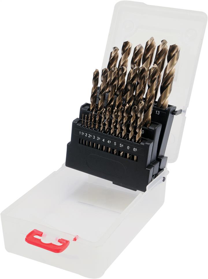 YT41605 Yato Co-hss twist drill bit set 25 pcs 1-13mm