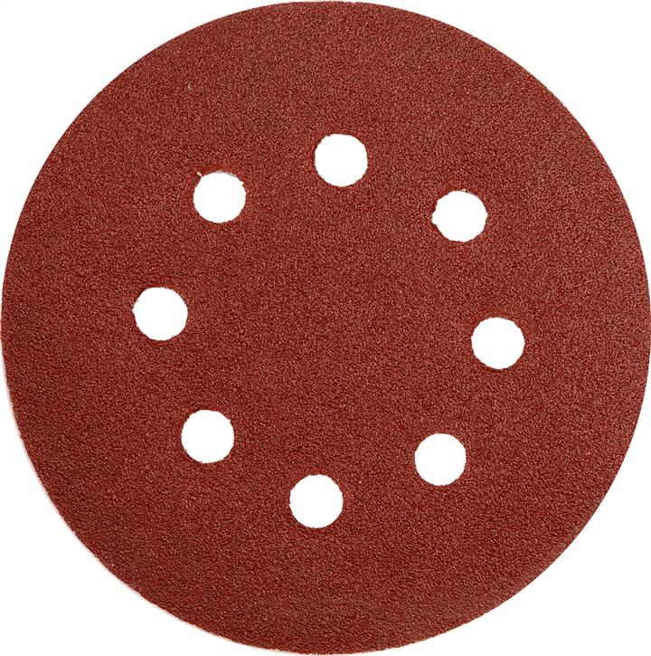 Yato YT-83454 Abrasive sanding disc, perforated, Velcro, 125 mm, P100, 5 pcs YT83454