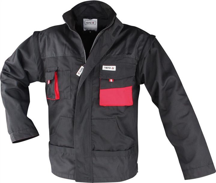 Yato YT-8022 Black work jacket, size l YT8022