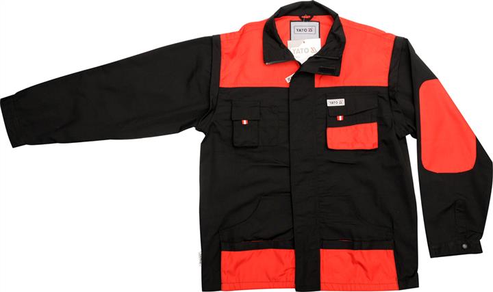 Yato YT-8020 Work jacket black and red, size s YT8020