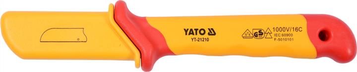 YT21210 Yato Knife dielectric for stripping 180 mm