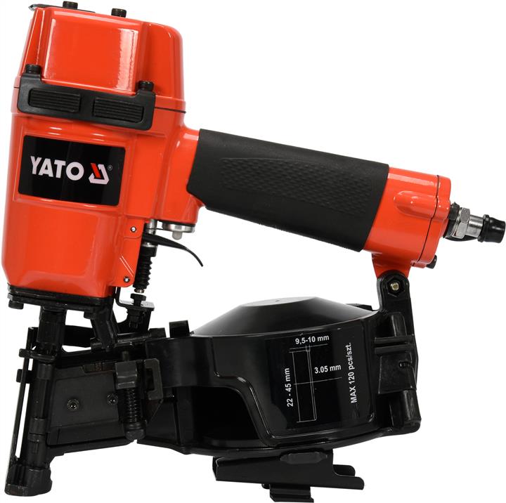 Yato YT-09211 Pneumatic drum nail gun for nails t 3.05 mm, h 22-45 mm, 7 bar YT09211