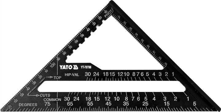 Yato YT-70786 Aluminum square 180x180 mm YT70786