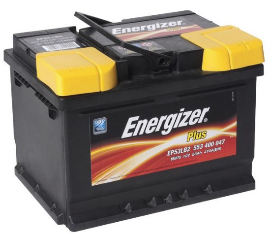 Energizer EP53-LB2 Battery Energizer Plus 12V 53AH 470A(EN) R+ EP53LB2
